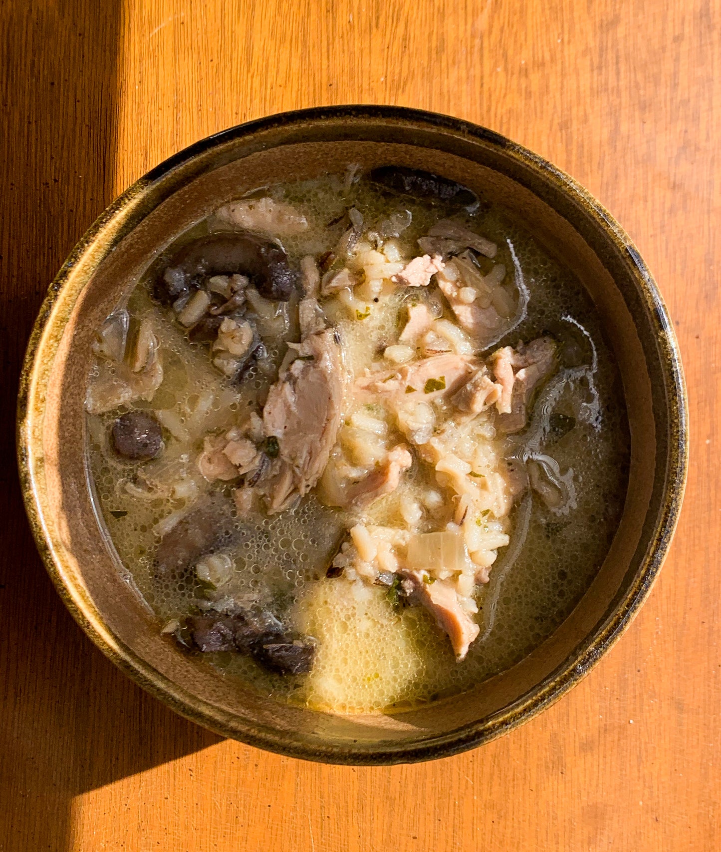 Chicken, Mushroom, & Wild Rice Soup (32 oz)